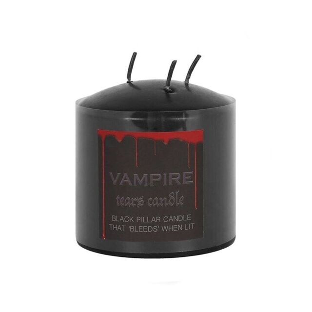 7.5cm Vampire Tears Pillar Candle - Halloween Decoration