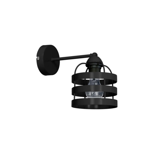 Wall Light Lars Black 1xe27 Mlp797