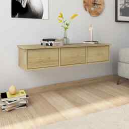 Wall-mounted Drawer Shelf Sonoma Oak 88x26x18.5 Cm Engineered Wood