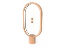 8719186011749 Allocacoc Heng Balance Lamp Ellipse Usb Light Wood