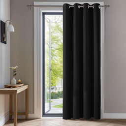 Eyelet Curtain 108 Inch Drop Blackout Curtain For Living Room Window