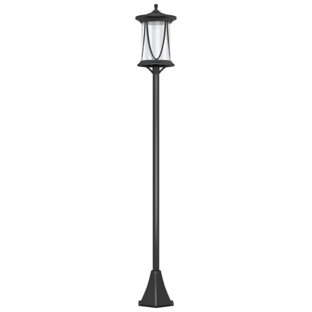 Outsunny Solar Garden Street Light Ip44 Led Pathway Lamp Cool White
