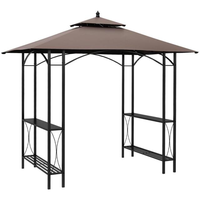 Bbq Tent Canopy Patio Outdoor Awning Gazebo Party Sun Shelter 2.5 X