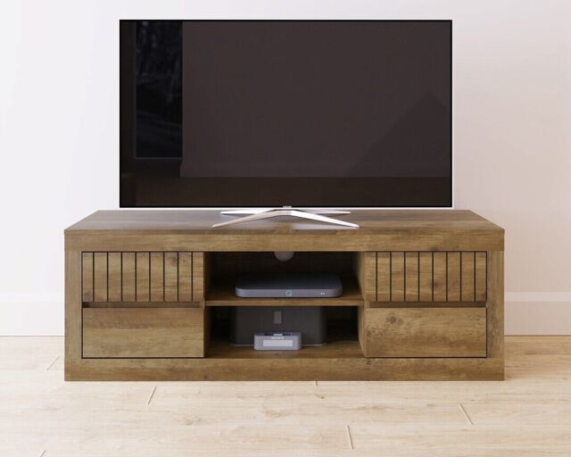 Cartmel 4 Drawer 2 Shelf Large Tv Unit- Local Delivery Only