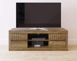 Cartmel 4 Drawer 2 Shelf Large Tv Unit- Local Delivery Only