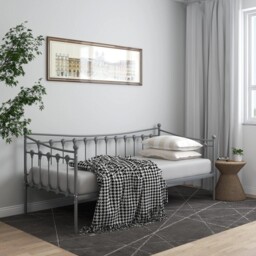 Sofa Bed Frame Metal Occasional Sleepover Guest Rest Multi Colours