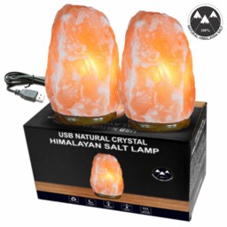 Salt Lamp Himalayian Natural Crystal Rock Night Light For Home Room
