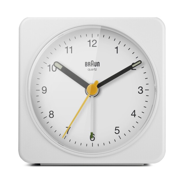 Braun Bc03w Classic Alarm Clock