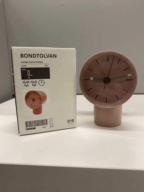 Brand Ikea Bondtolvan Alarm Clock, 8x9 Cm, 30511014, Aluminium Body