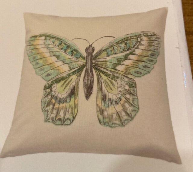Ikea Rotfjaril Cushion Cover 50 X 50 Cm Butterfly 904.565.47