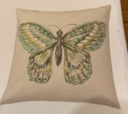 Ikea Rotfjaril Cushion Cover 50 X 50 Cm Butterfly 904.565.47