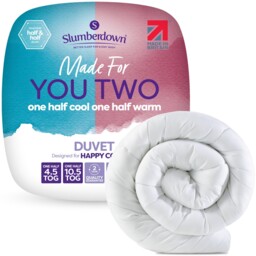 Dual Tog Duvet 4.5 & 10.5 Made For Two By Slumberdown
