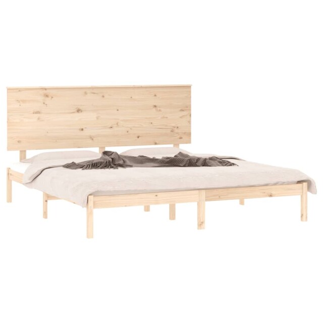Solid Wood Pine Bed Frame Wooden Bedstead Bed Base Multi Colours/sizes