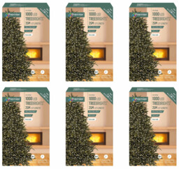6x 1000 Led Multi-action Treebrights Christmas Tree Light Timer