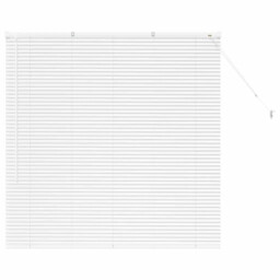Venetian Blinds Height Adjustable Manual Aluminium Window Treatments