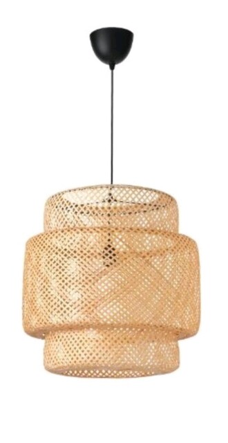Ikea Bamboo Ceiling Lamp Shade Wooden Pendant Lamp 27cm Sinnerlig