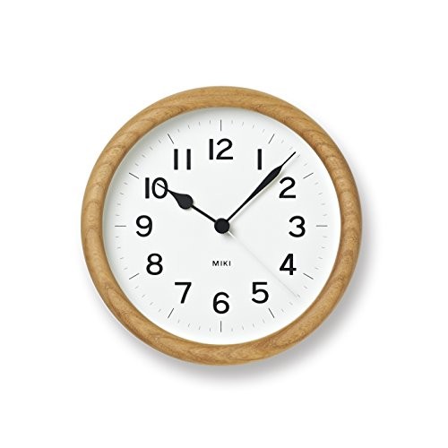 Lemnos Miki Zelkova Wall Clock Japan Ny12-06