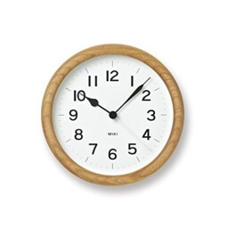 Lemnos Miki Zelkova Wall Clock Japan Ny12-06