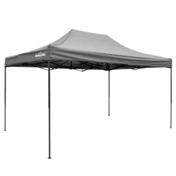 Dellonda Premium 3 X 4.5m Pop-up Gazebo Fabric Grey Canopy - Dg137