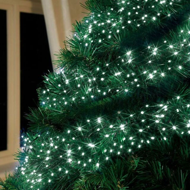 Christmas 720 Led Cluster Lights Indoor Or Outdoor - White