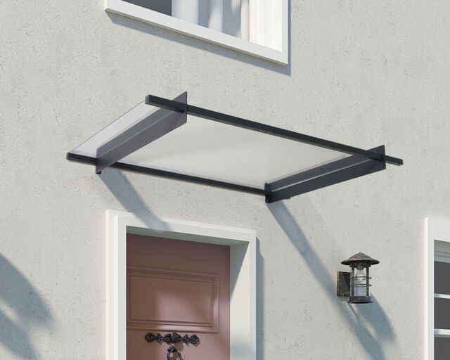 Front Door Canopy Awning 1.5x0.9m Entranceway Window Cover Strong