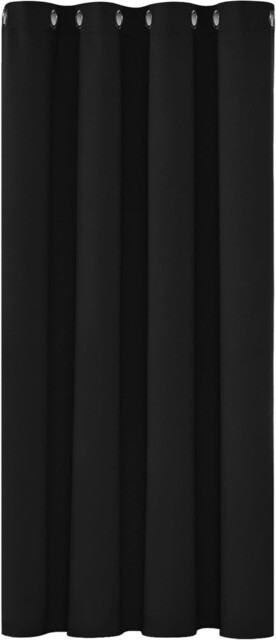 Deconovo Eyelet Curtain 108 Inch Drop Blackout Curtain For Living Room