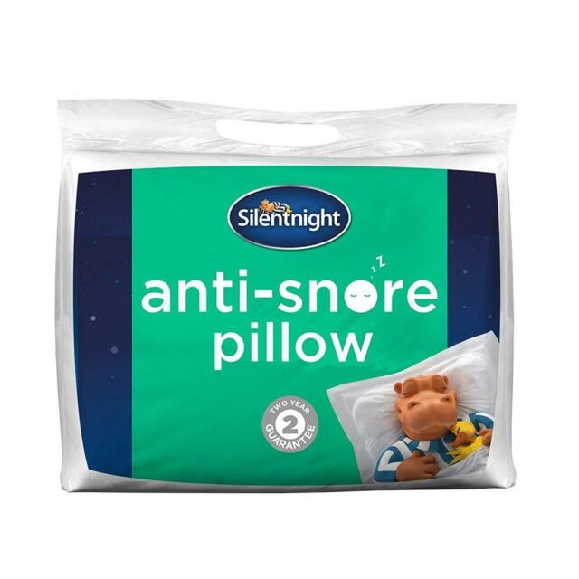 Silentnight Anti-snore Pillow Sleep Home Front And Back Sleepers