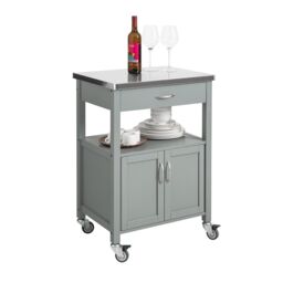 Sobuy Kitchen Trolley Cart Storage Trolley Serving Trolley,fkw22-hg,uk