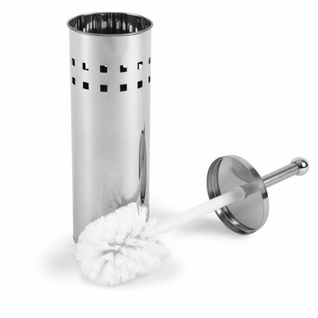 Home Treats Stainless Steel Toilet Brush/holder Set