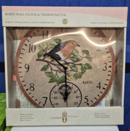 Smart Garden Robin Clock & Thermometer