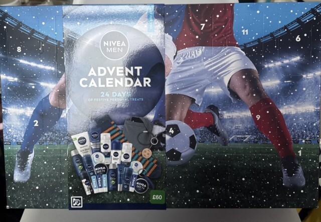 Nivea Men Advent Calendar 24 Days Of Festive Personal Treats Grooming
