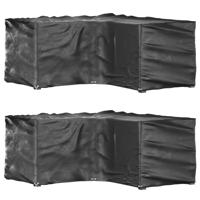 L-shaped Garden Furniture Covers Outdoor Furniture Cover 16 Eyelets