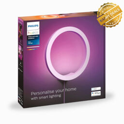 Philips Hue Sana White & Colour Ambience Led Wall Light Round - White
