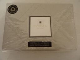 "Dorma ""paradisus"" Champagne Oxford Pillowcase/pillowsham Bnip"