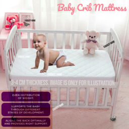 Nursery Baby Quilted Breathable Cot Crib Cradle Pram Mattress 80 X 34