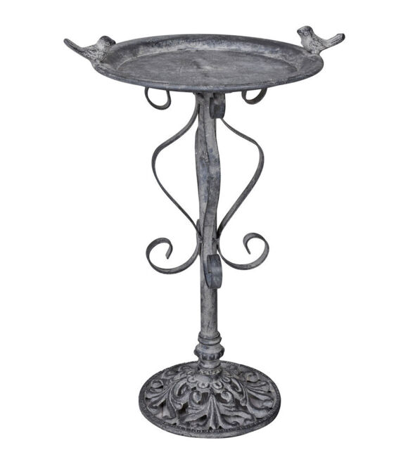 Bird Bath Country Style Garden Feeding Station 45cm Water Feeder