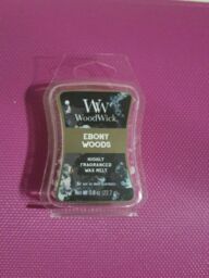 Woodwick-ebony Woods-wax Melt Highly Fragrances-use In Melt