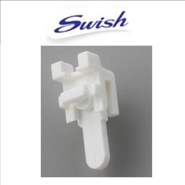 Curtain Rail Sologlyde White Plastic Track Swish For Straight Or Bay