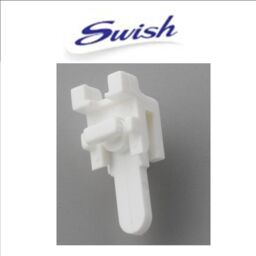 Curtain Rail Sologlyde White Plastic Track Swish For Straight Or Bay