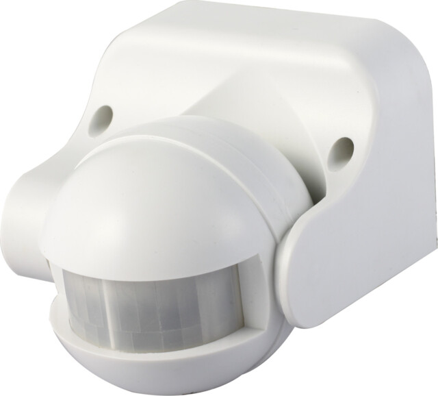 Knightsbridge Outdoor Pir Motion Sensor Ip44 180° Security Light White