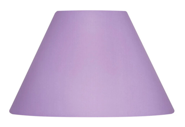 "Lampshade Lilac 8"" Coolie Premium Cotton 200mm Oaks Lighting S501/8 Li"