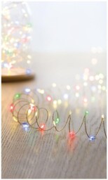 Raraion - 100 Led Multi Action Multicoloured Micro Bright Christmas