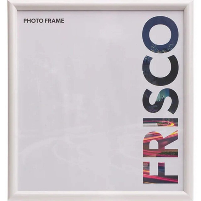 "Kenro Frisco 12x12"" Photo Frame - White"