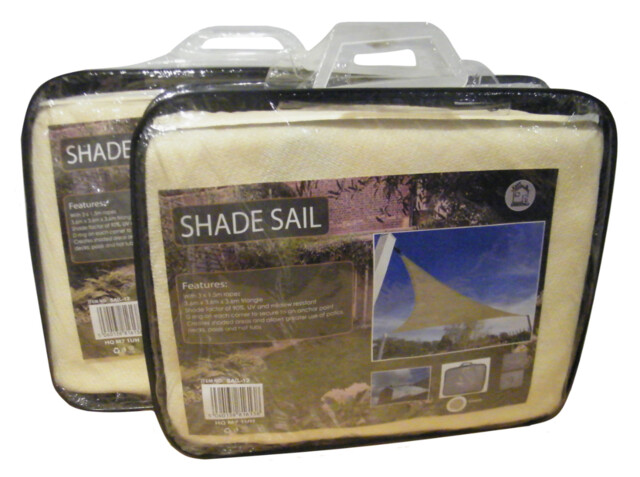 Shade Sail Heavy Duty Sun Patio Garden Waterproof Awning Canopy Block