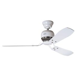 Ceiling Fan With Wall Control 3 Speeds Hunter Industrie Ii White Fan