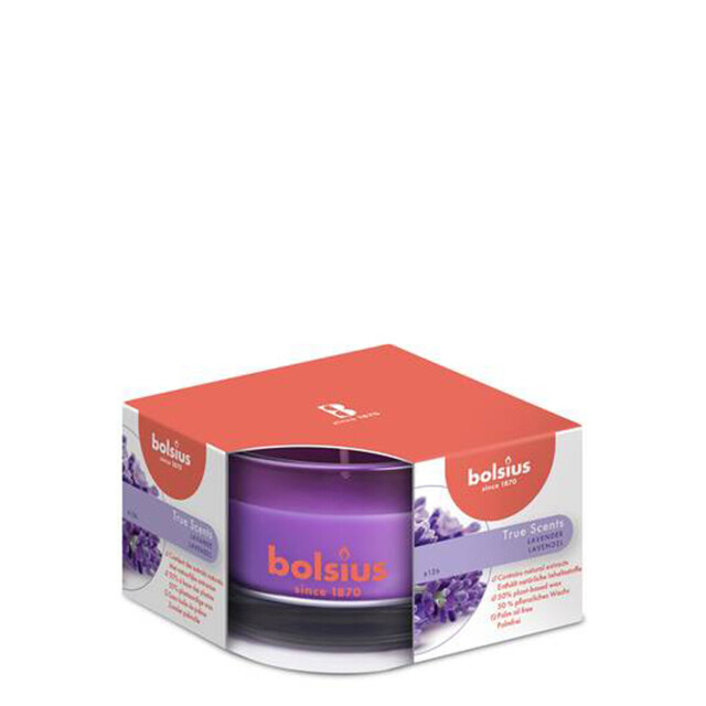 Bolsius Scented Glass Medium Lavender