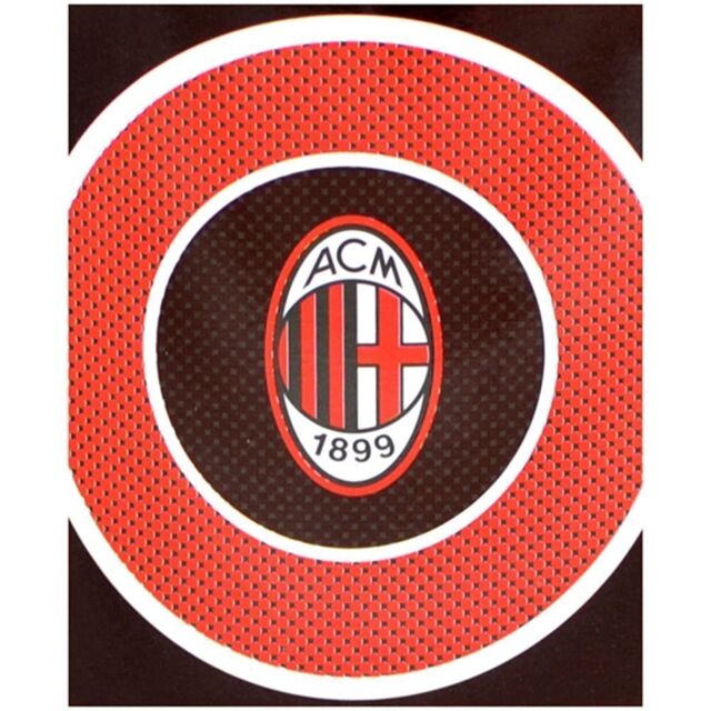 Ac Milan Fleece Blanket Throw (bullseye) Acm Fan Gift Official