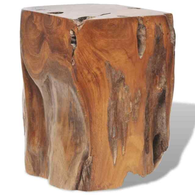 Stool Solid Teak Wood Vidaxl