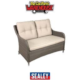 Sealey Dg70 Dellonda Chester Rattan Wicker Outdoor 2-seater Sofa