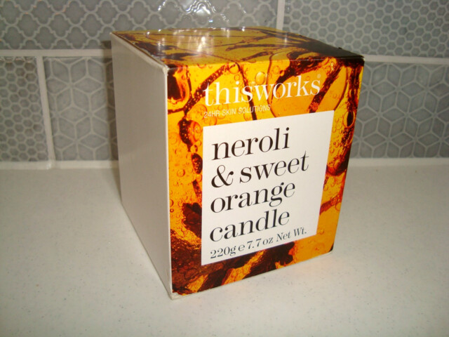 This Works Neroli & Sweet Orange Hand Poured 220g Candle 40hrs